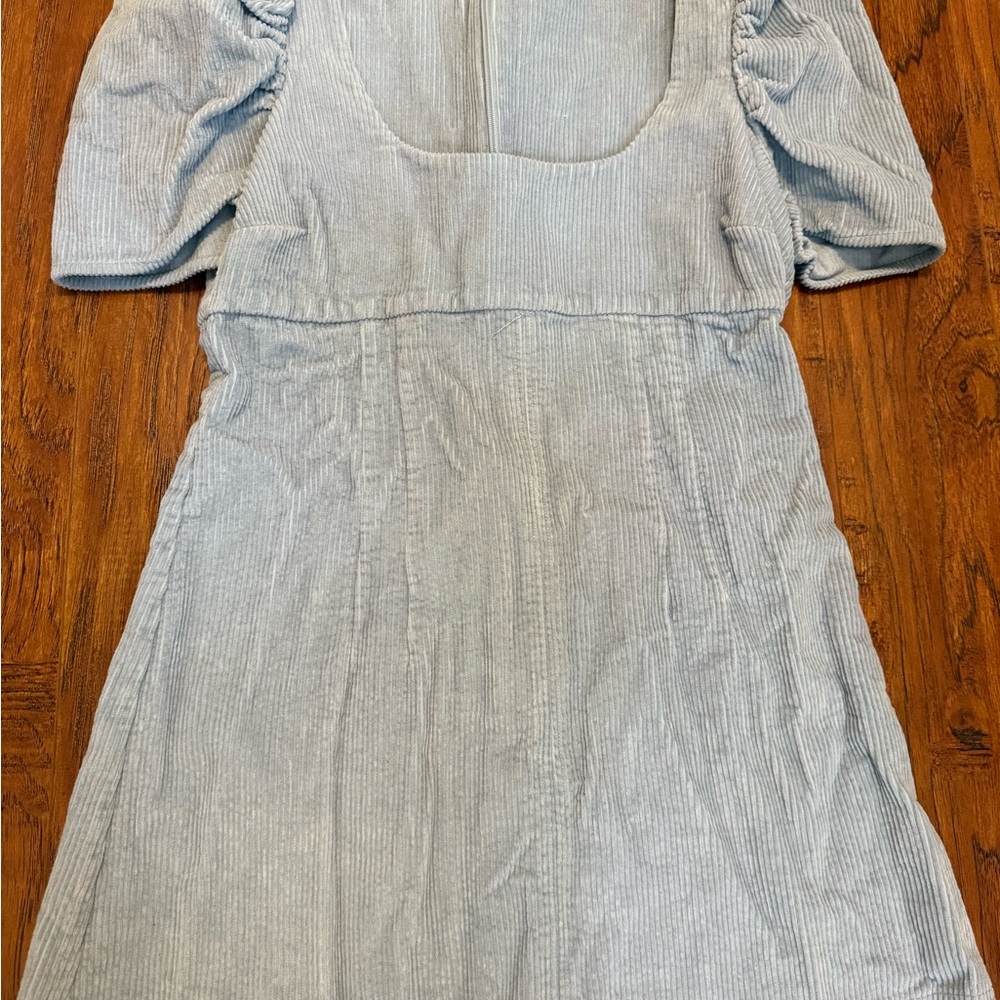 Likely Light Blue Mini Dress